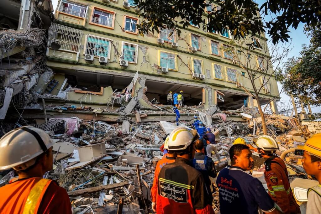 緬甸強震死傷慘重　軍政府拒國際媒體入境採訪　災情真相恐難揭露